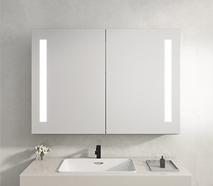 2 way Install Mirror Cabinet