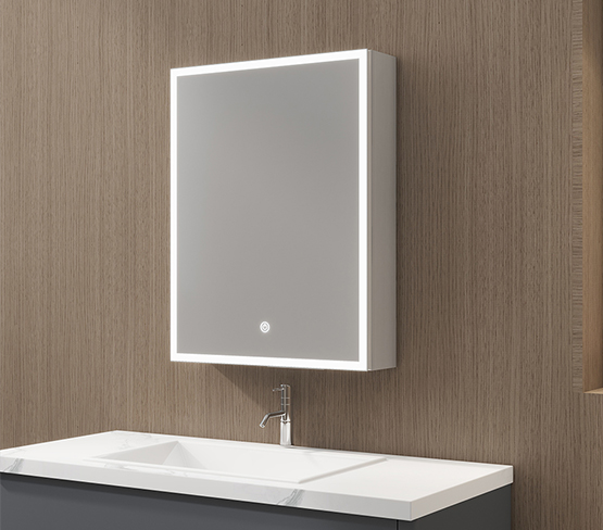 Bathroom Mirror Cabinet With Light All Around